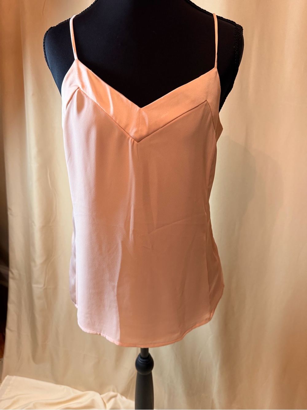 Banana Republic Soft Blush Pink V-Neck Spaghetti Strap Camisole